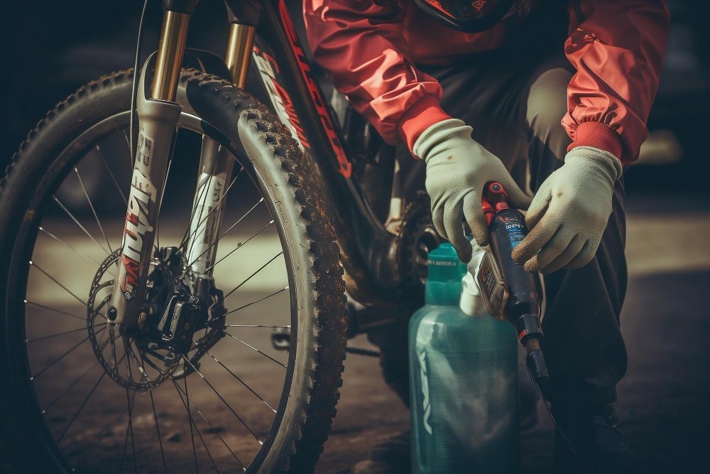 Mantenimiento, limpieza y engrase de bicicletas de montaña