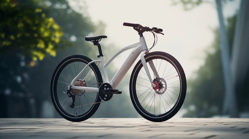Bicicleta híbrida gama media