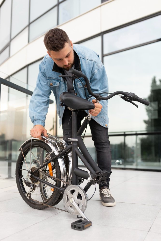 Bicicleta plegable para hombre