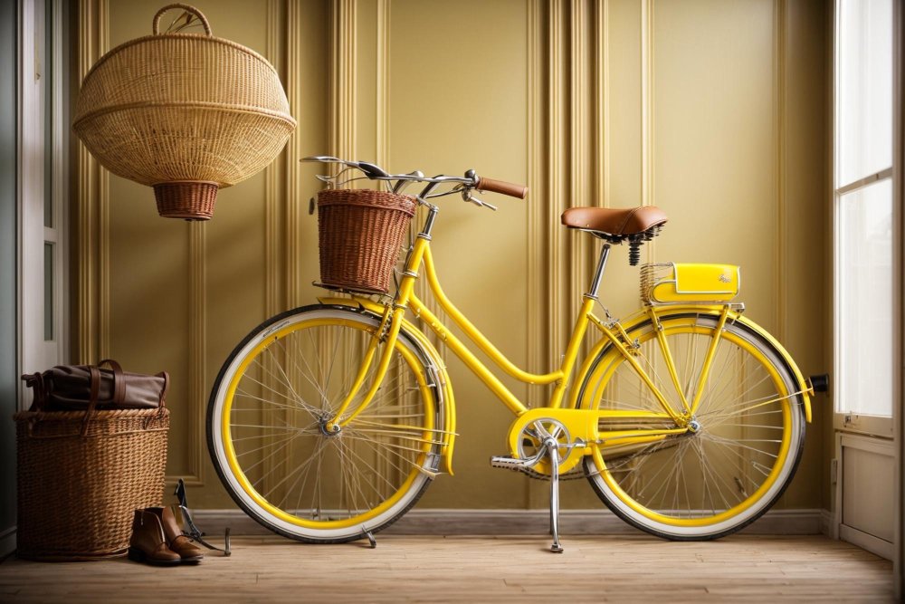 Bicicleta vintage decorativa