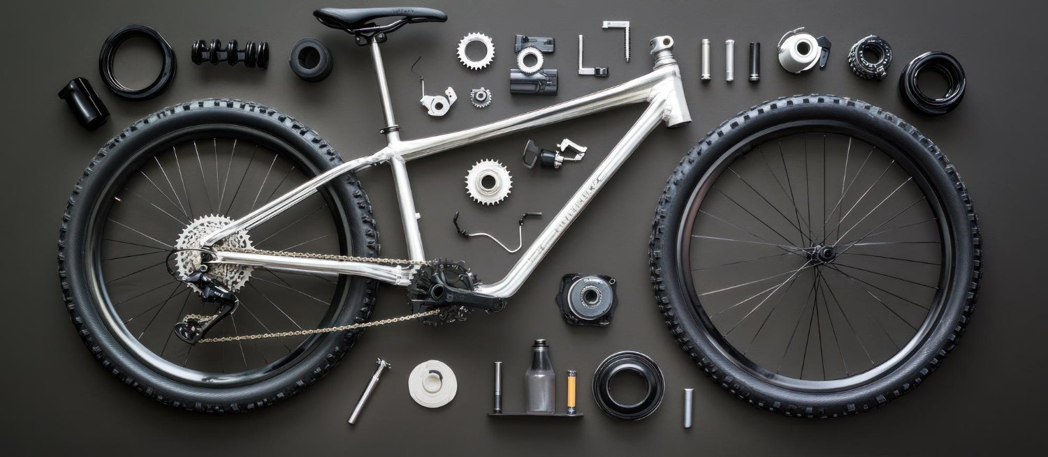 Componentes principales de una bicicleta